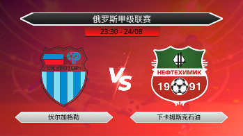 俄罗斯甲级联赛 伏尔加格勒 VS 下卡姆斯克石油